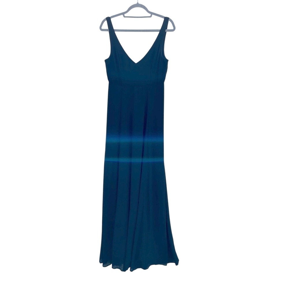 Show Me Your Mumu Black V Neck, Sleeveless, V Back,‎ Long Maxi Dress Sz M